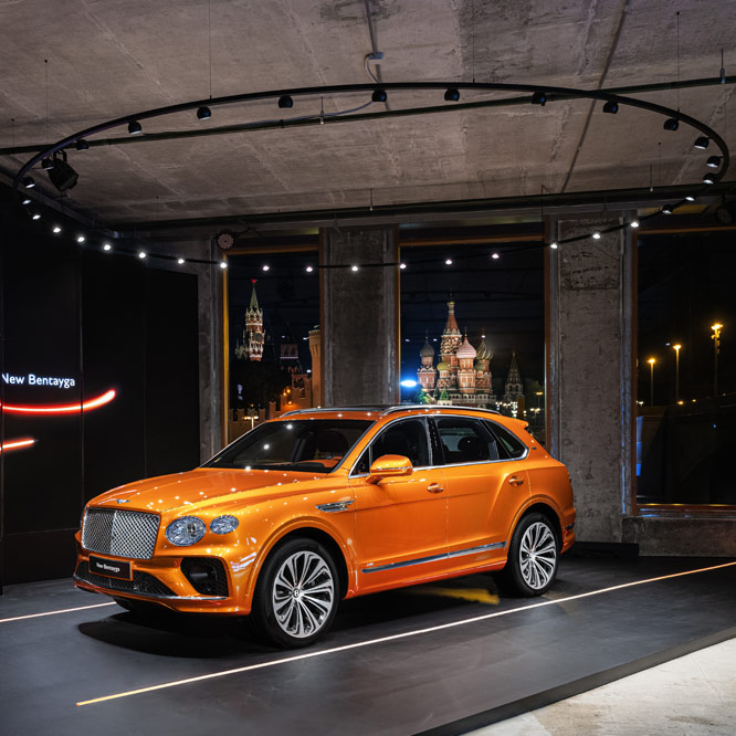 Светильники BENTLEY BENTAYGA <span>ПРЕЗЕНТАЦИЯ 2020</span>