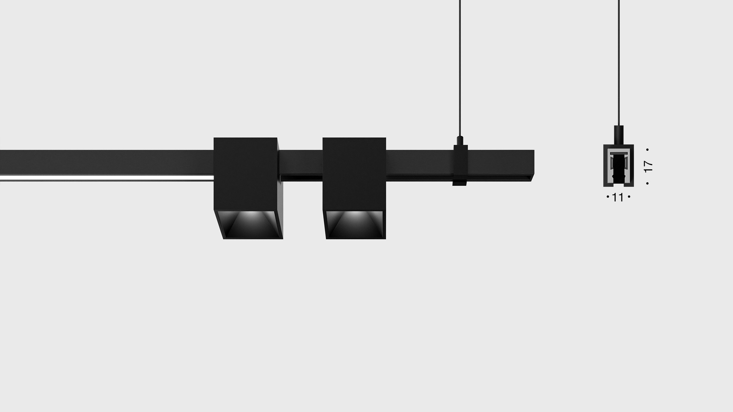 Трековые светильники SUPERSLIM TRACK PDNT